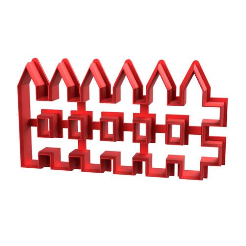 Large Fence Fondant / Cookie Cutter 