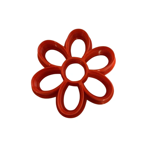 Round Petal Flower Fondant / Cookie Cutter 5cm
