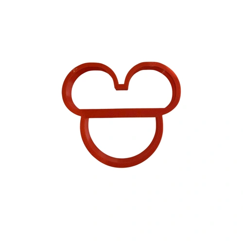 Mickey Mouse Head  Fondant / Cookie Cutter 6cm