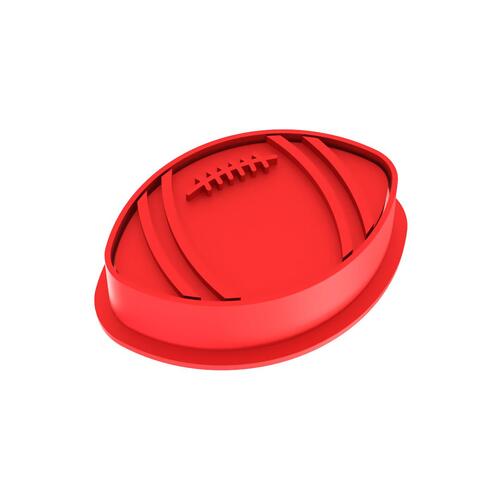 Rugby Ball Fondant / Cookie Cutter & Stamp