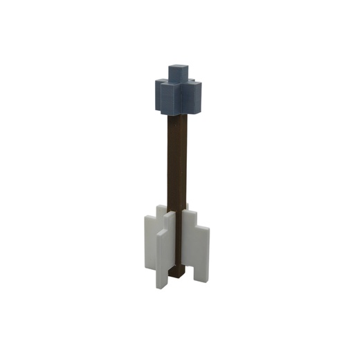 Minecraft Arrow Cake Topper Decoration