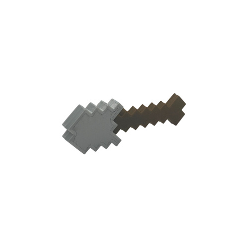 Minecraft Iron Shovel Cake Topper Decoration