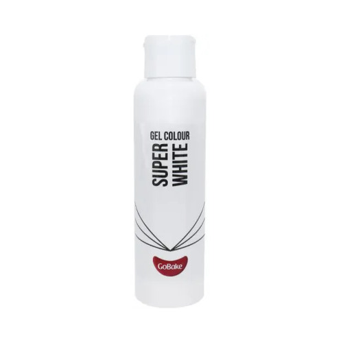 Large GoBake Gel Colour Super White - 120g