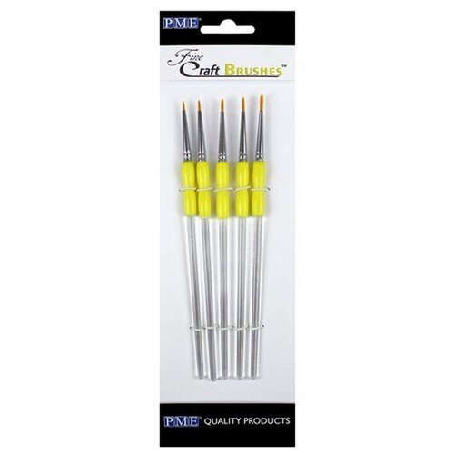 PME 5 Piece Fine Craft Brush Set