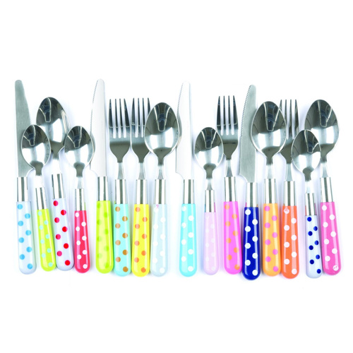 Cutlery Set Polka Dot