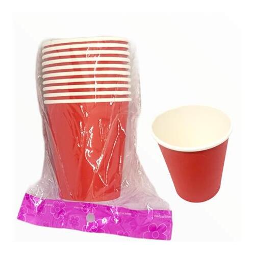 Paper Cups Red - 10PK