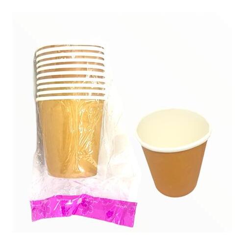 Paper Cups Gold - 10PK