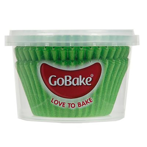 Gobake Baking Cups Green - 5cm