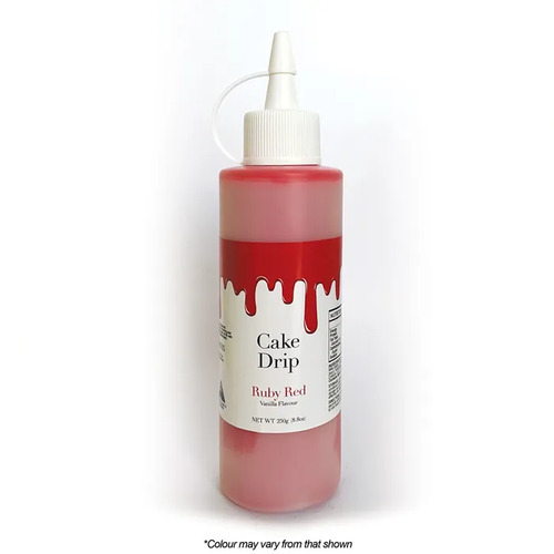 Cake Craft Cake Drip Ruby Red 250g