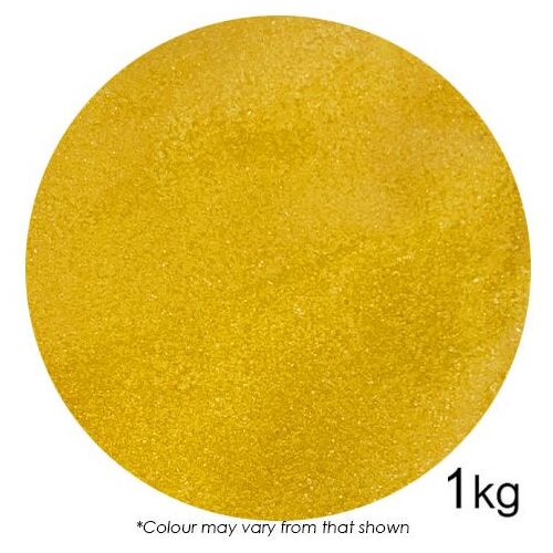 Extra Fine Sanding Sugar Yellow - 20 grams