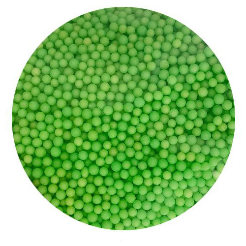 Sprink'd Sugar Balls 4mm Green 20 Grams