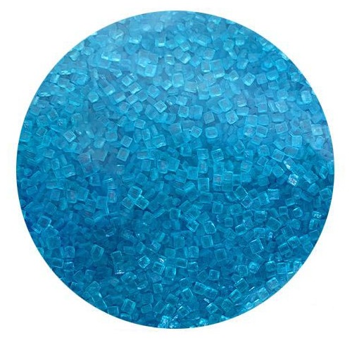 Sprink'd Sugar Rocks Bright Blue - 20 grams