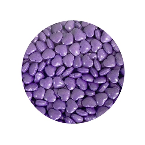 Sprink'd Hearts Purple 12mm - 20 Grams