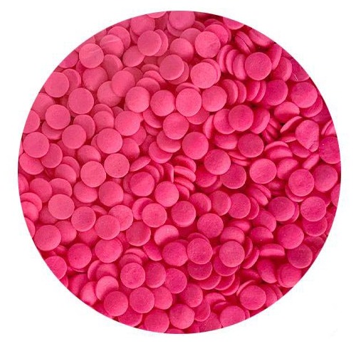 Sprink'd Sequins Bright Pink 7mm - 20 Grams
