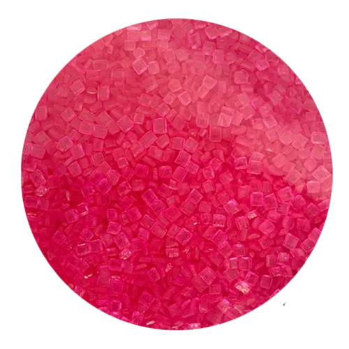 Sprink'd Sugar Rocks Bright Pink - 20 grams