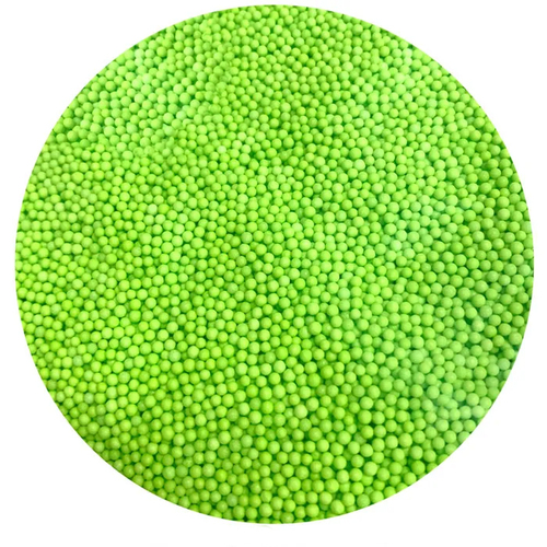 Sprink'd Sugar Balls 2mm Lime Spinkles - 20 Grams