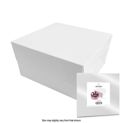 Cake Craft 8x8x5 Inch Cake Box