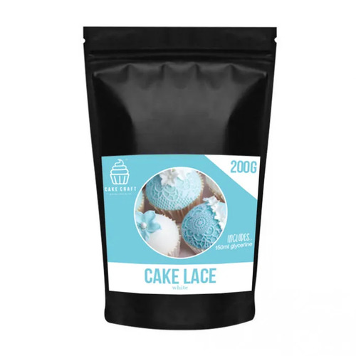 Cake Craft Cake Lace 200g - White