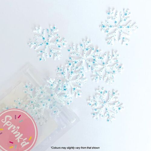 Sprink'd Graffiti Snowflake Wafer Sprinkles 2g