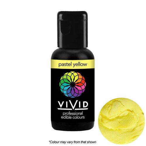 ViVid - Pastel Yellow Gel Colour 21g