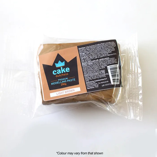 Cake Dutchess Modelling Paste Light Brown 250g