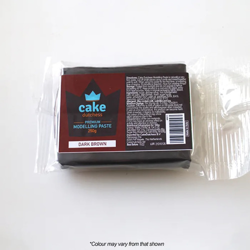 Cake Dutchess Modelling Paste Dark Brown 250g