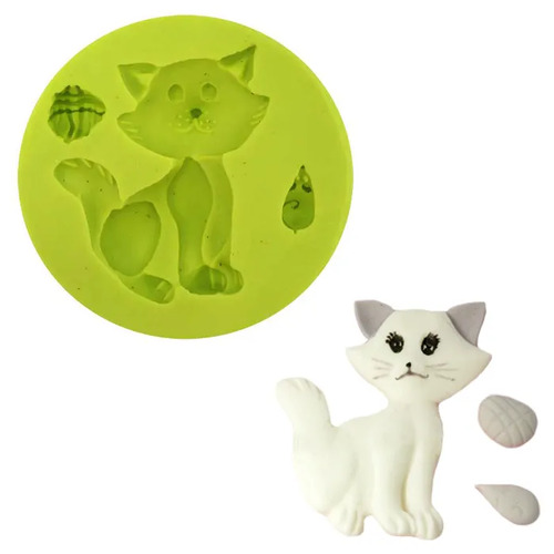 Sitting Cat Silicone Mould