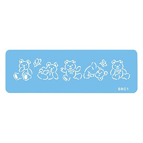 Stencil Tumbling Teddies [PME]