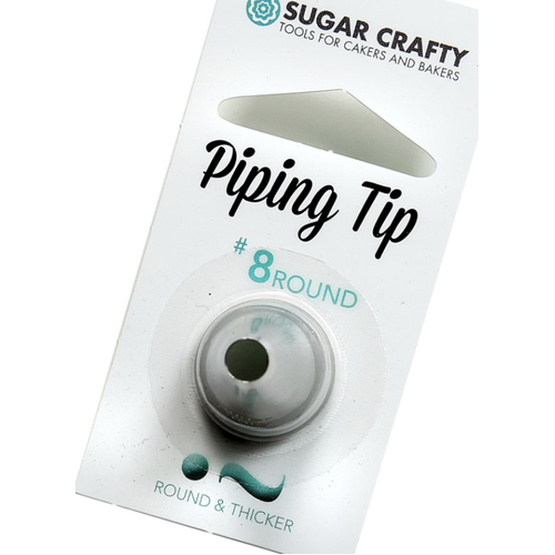 Sugar Craft Round Icing Tip #8