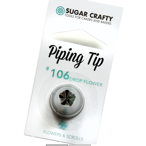 Sugar Craft Drop Flower Icing Tip #106
