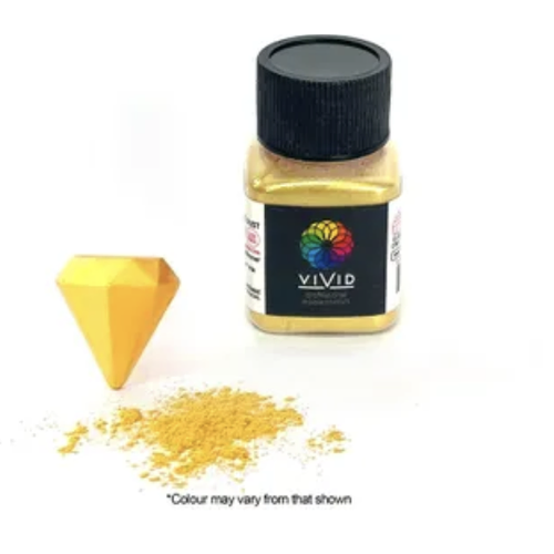 Vivid Super Gold Edible Metallic Dust 10g
