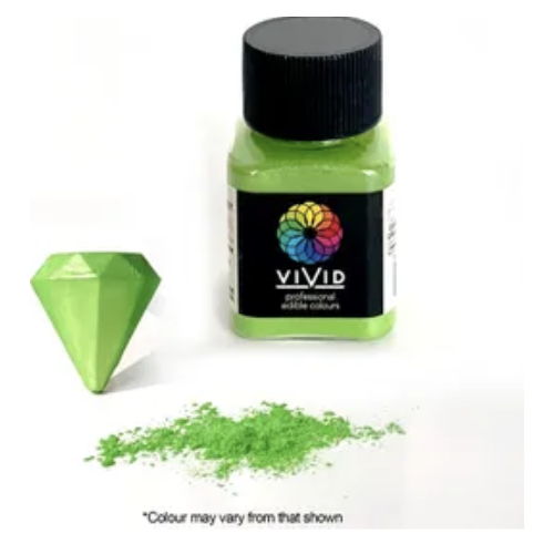 Vivid Leaf Green Edible Metallic Dust 10g