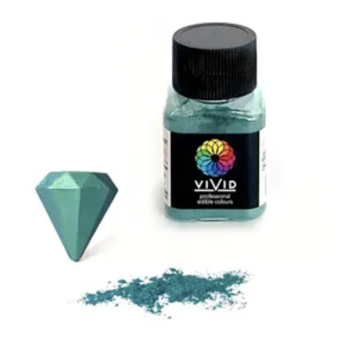 Vivid Forest Green Edible Metallic Dust 10g