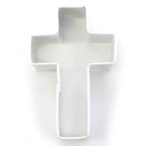 CROSS COOKIE CUTTER - WHITE