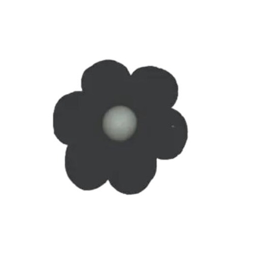 25mm Icing Daisy Black
