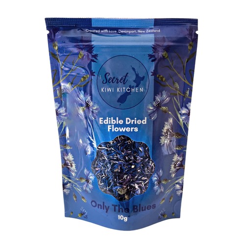 Edible Dried Flowers - Only Blue 10g