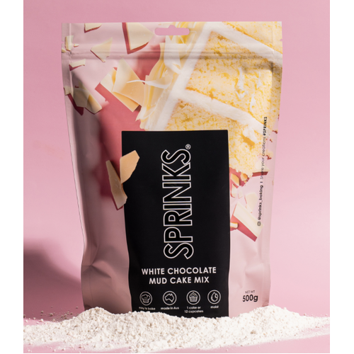 Sprinks White Chocolate Mud Cake Mix
