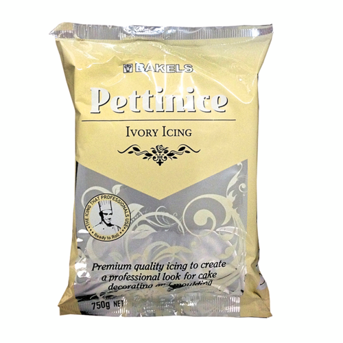 Bakels Pettinice Ivory Icing Fondant - 750g