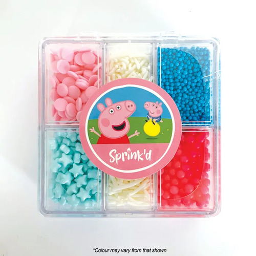 Sprink'd Peppa Pig Bento Sprinkles 70g