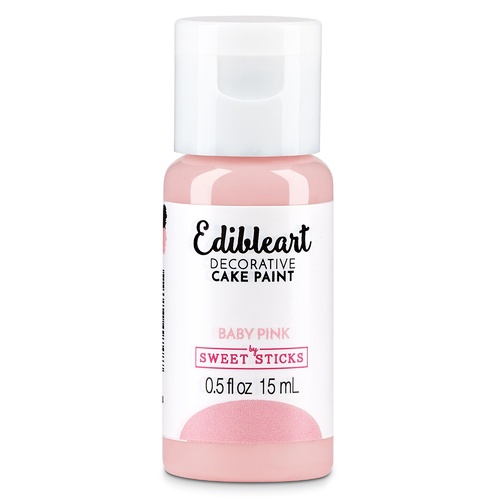 Sweet Sticks Edible Paint Baby Pink: 15ml