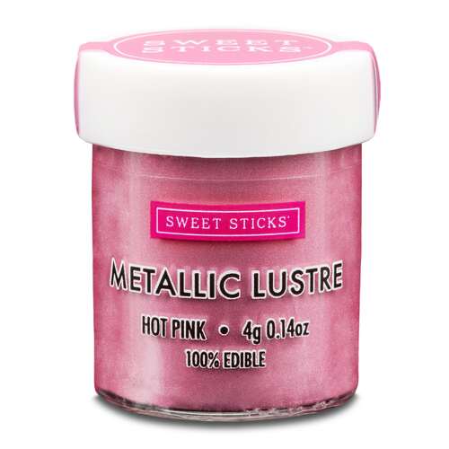 Sweet Sticks Edible Lustre Hot Pink