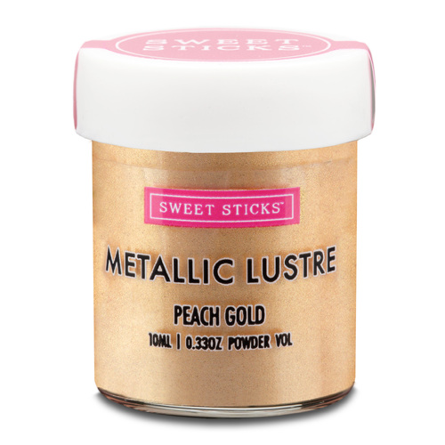 Sweet Sticks  edible lustre Peach Gold