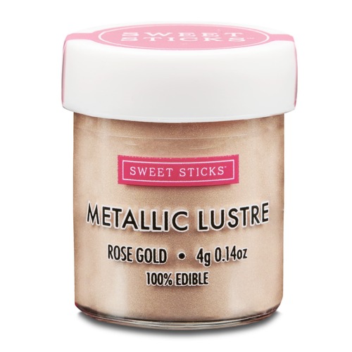 Sweet Sticks  edible lustre Rose Gold