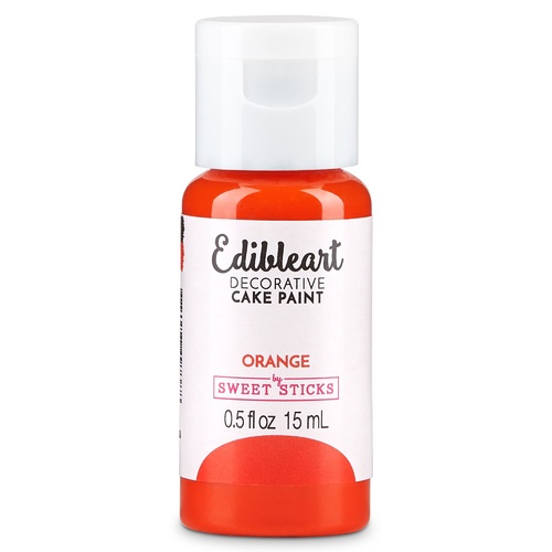 Sweet Sticks Edible Paint Orange: 15ml