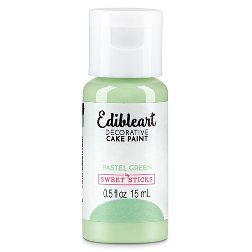 Sweet Sticks Edible Paint Pastel Green: 15ml