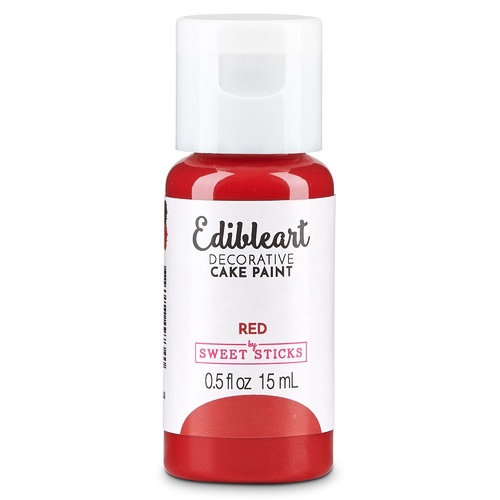 Sweet Sticks Edible Paint Red: 15ml