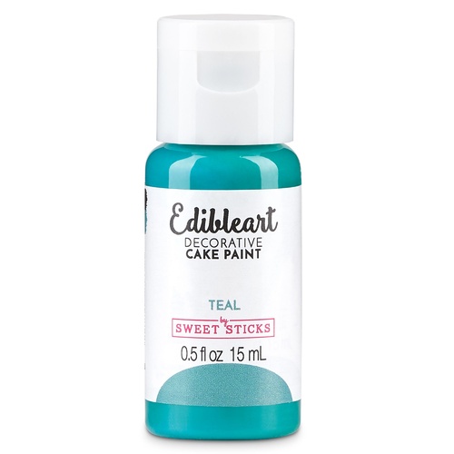 Sweet Sticks Edible Paint Teal: 15ml