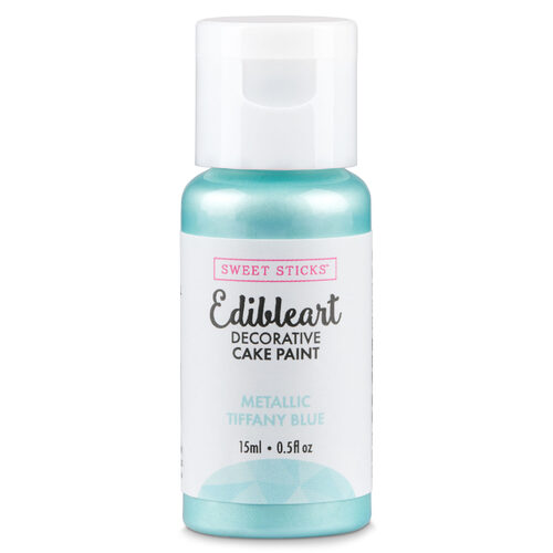 Sweet Sticks Edible Paint Metallic Tiffany Blue: 15ml