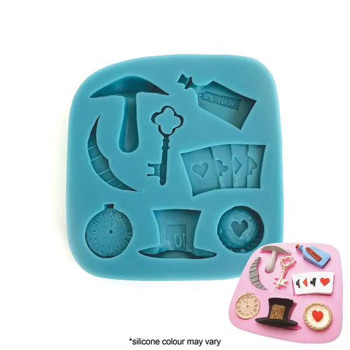 Alice In Wonderland Fondant Mould
