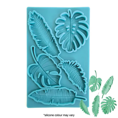 Tropical Leaf Silicone Fondant Mould